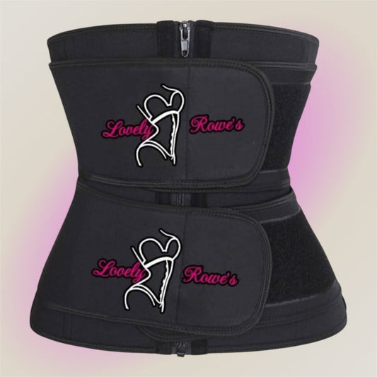 Rowe's Plus Double Belt Waist Trainer